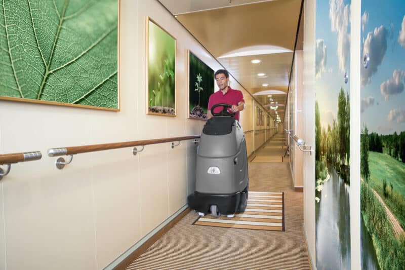 Sauberkeit auf hoher See: Wie das Kärcher Reinigungskonzept die AIDAprima glänzen lässt