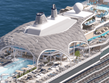 Taufe der Mein Schiff Relax am 9. April 2025 in Málaga