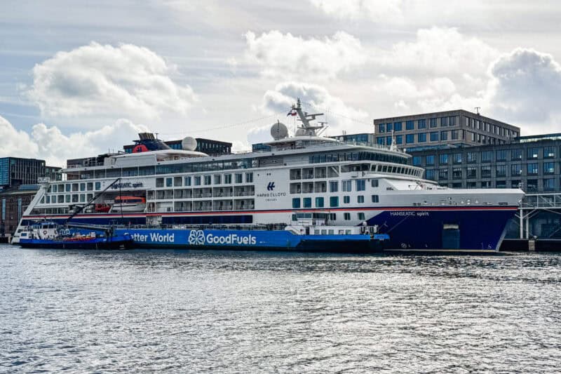 Hanseatic spirit bunkert erstmals 100-prozentigen Biokraftstoff aus Abfallreststoffen