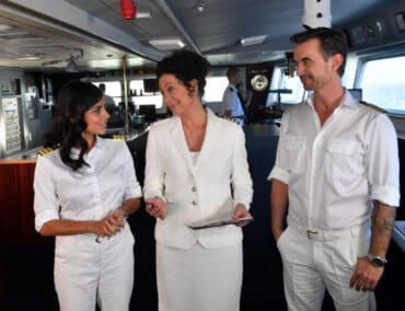 Kapitän Max Parger und seine Crew reisen im Traumschiff nach Argentinien