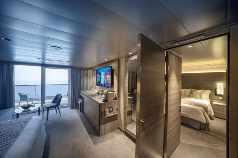 Eleganz und Komfort: Die Kabinenoptionen auf der MSC World America im Detail