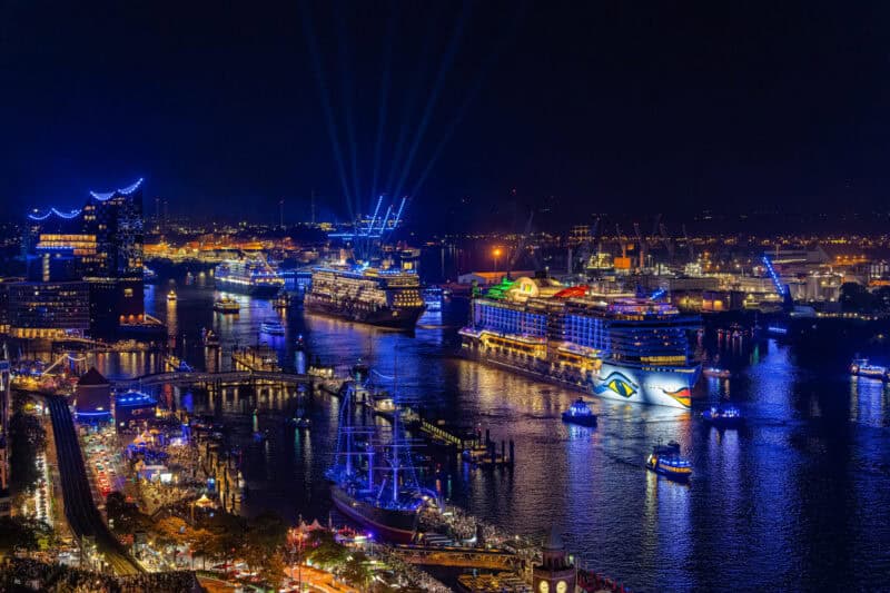 Ausblick auf die Kreuzfahrtsaison 2025 in Hamburg