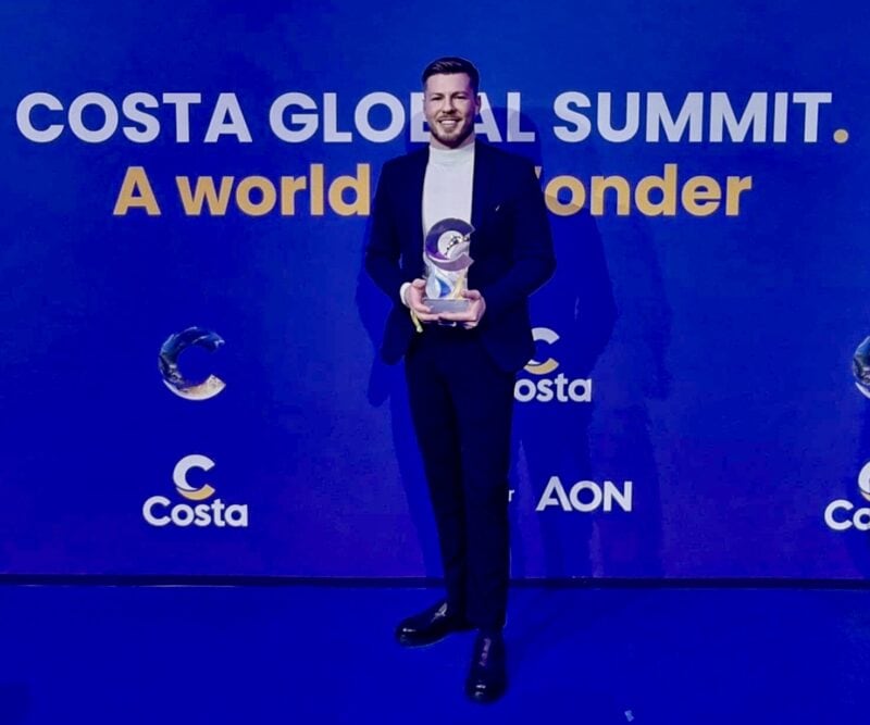 Protagonisti del Mare: Best Newcomer ist Joel Lendenmann von Cruise Expert