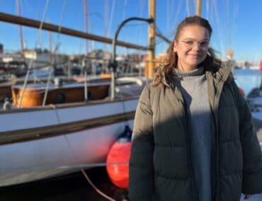 Julia Baecher holt die Windjammer nach Bremerhaven zur SAIL