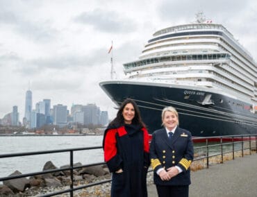 Queen Anne erstmals in New York: Ein historischer Moment für Cunard