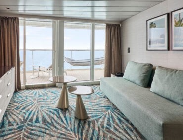 Suiten Angebot auf der Mein Schiff Relax bietet ein Höchstmass an Wohlfühl-Erlebnis