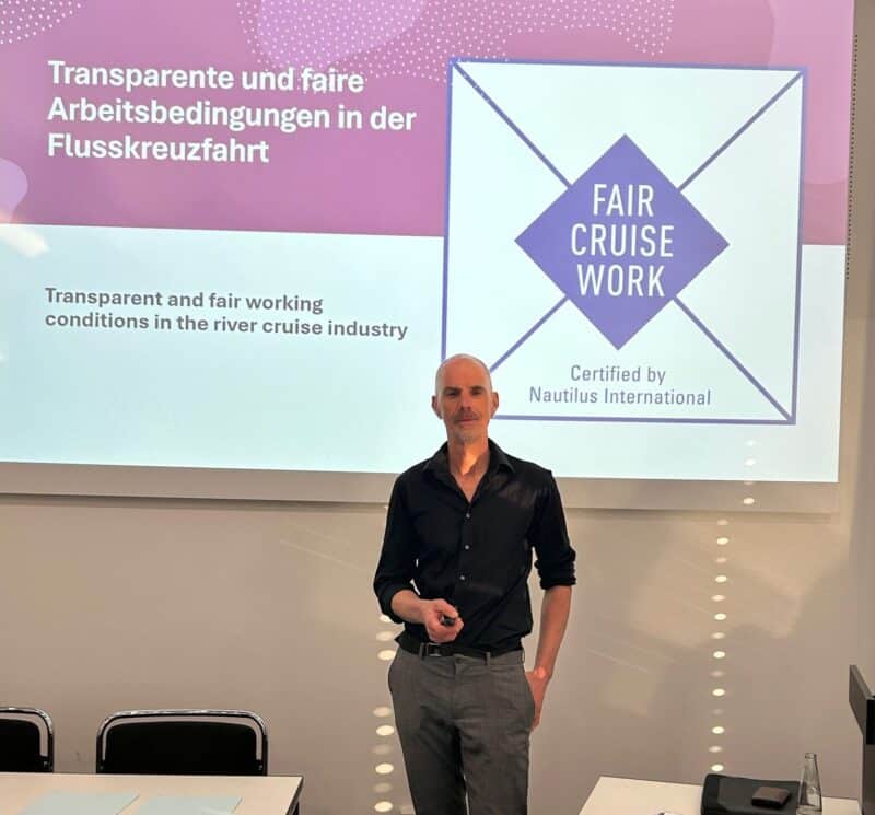 Faire Arbeitsbedingungen auf Flusskreuzfahrtschiffen: Das neue Label „Fair Cruise Work“