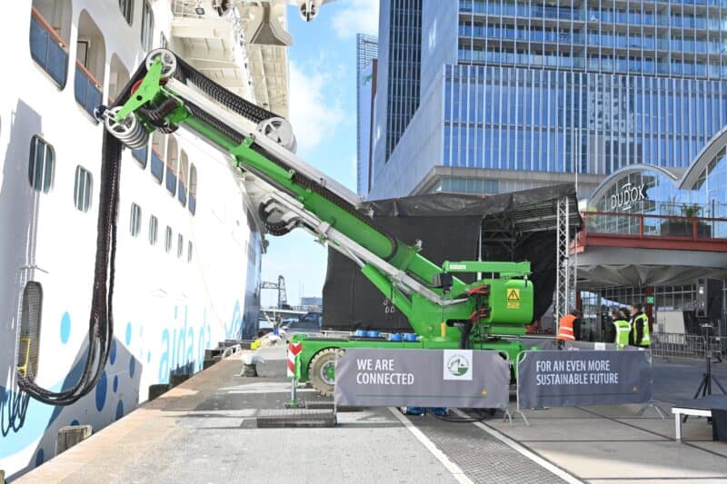 AIDA Cruises gestaltet die maritime Energiewende aktiv mit