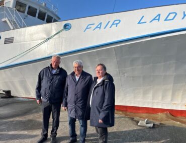 Passagierschiff Fair Lady verbindet im Sommer Bremerhaven und Helgoland
