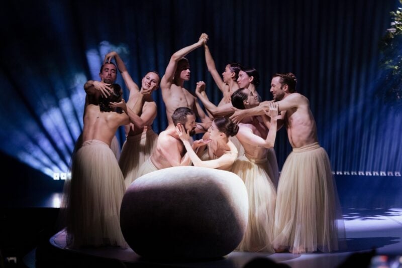 Zeitgenössische Tanzdarbietungen auf der Europa und Europa 2