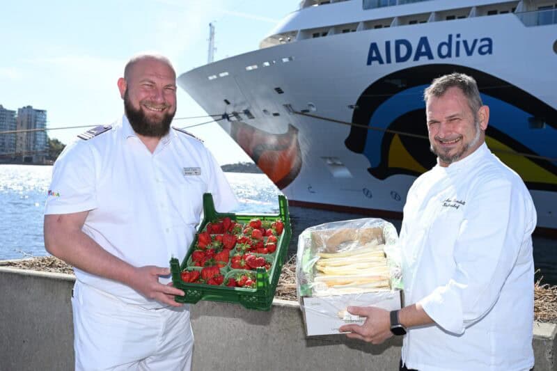 Die besten Spargel Gerichte auf See: Erlebe die Spargel- und Erdbeeren Saison mit AIDA