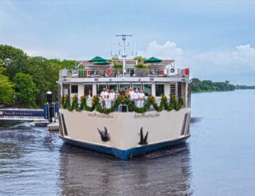 Die Taufe der AmaMagdalena: Ein historisches Ereignis auf dem Magdalena Fluss