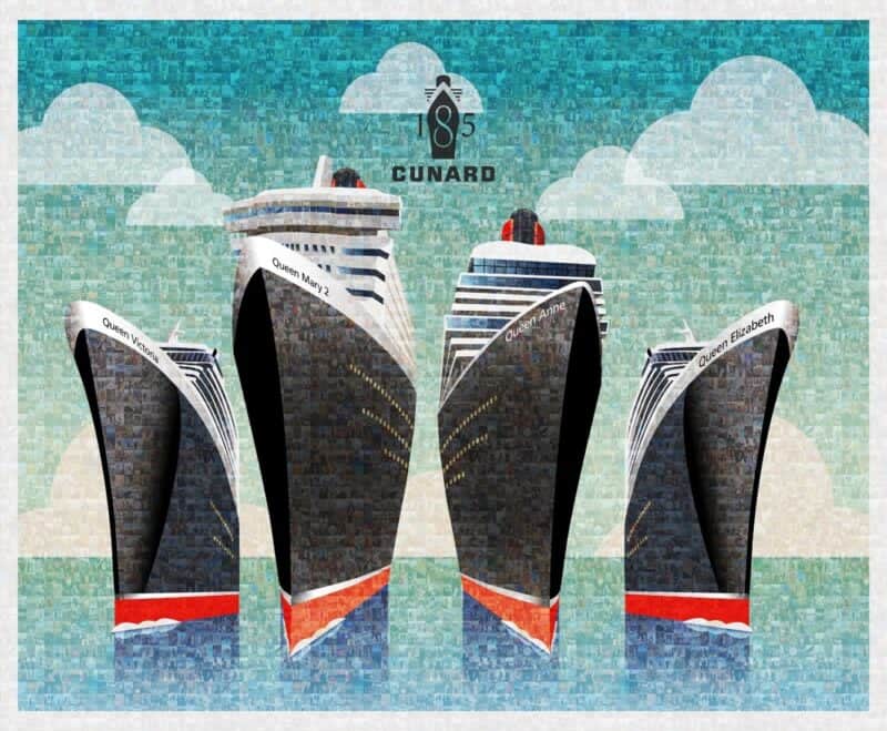 Von Dampfschiffen zu Luxuslinern: Die 185-jährige Geschichte der Cunard Flotte