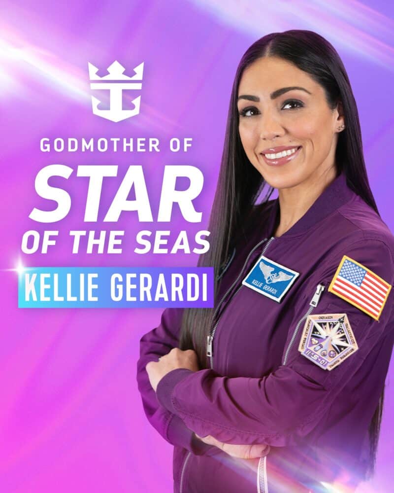 Von den Sternen aufs Meer: Kellie Gerardi wird neue Taufpatin der Star of the Seas
