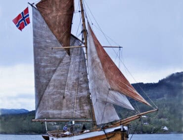 Ein historischer Segler erzählt Geschichten: Anna af Sand bei der Sail Bremerhaven