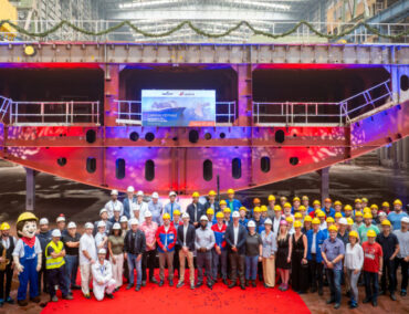 Kiellegung der Carnival Festivale auf der Meyer Werft – ein bedeutender Meilenstein