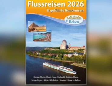 Flusskreuzfahrten und Rundreisen 2026: Der aktuelle Katalog von 1AVista Reisen