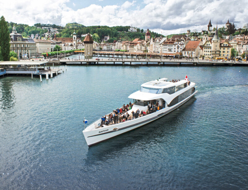 Wasserstoff statt Diesel: MS Saphir startet die stille Revolution auf dem Vierwaldstättersee
