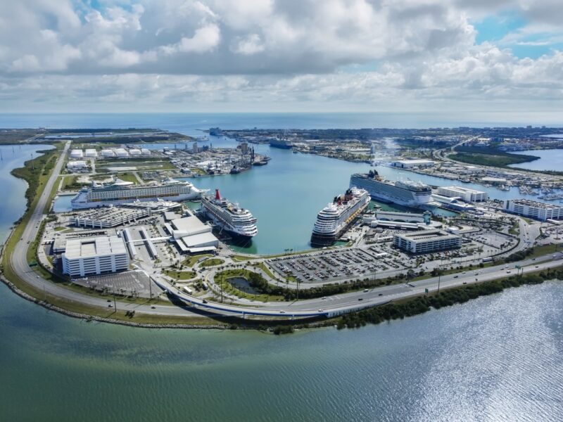 Die grössten Kreuzfahrthäfen im Vergleich: Port Canaveral überholt Miami