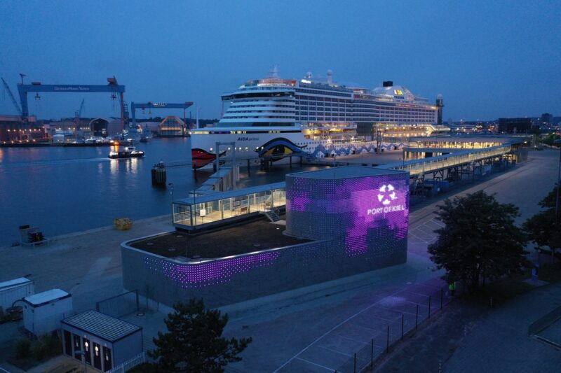 Der Port of Kiel erhält Auszeichnung für innovative Landstromstrategie