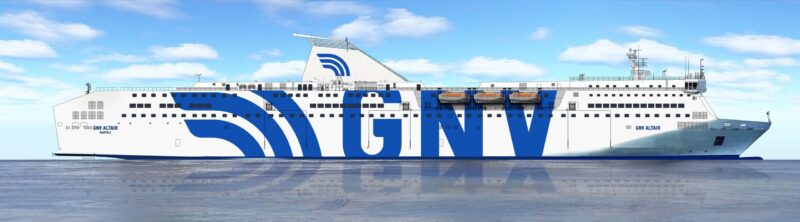 GNV setzt Wachstumskurs fort: Die GNV Altair verstärkt die Routen nach Béjaia und Algier