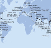 MSC World Cruise 2028 auf der Magnifica: 115 Nächte voller Entdeckungen