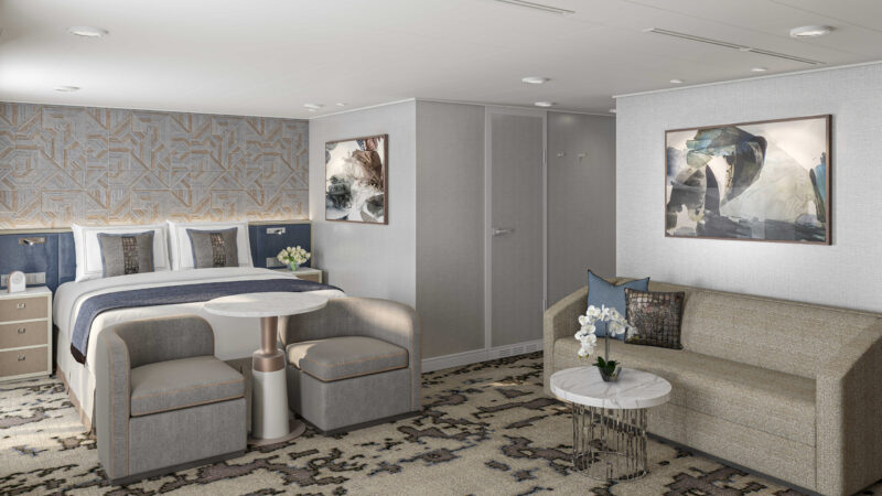 Grosszügiger Komfort und elegantes Design: Suiten Erlebnis auf der Oceania Sonata