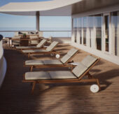 180 m2 voller Eleganz, die spektakuläre Owners Suite der Crystal Grace