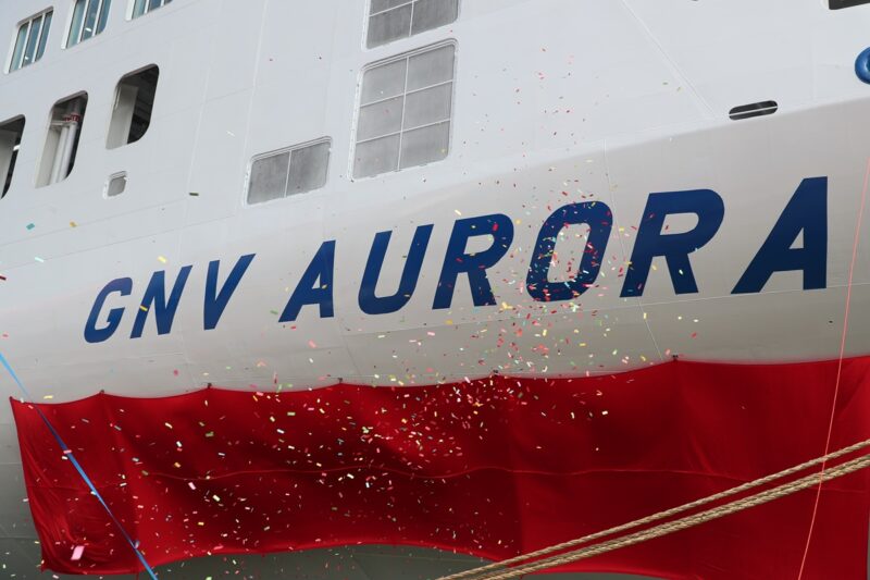 GNV Aurora: Modernste LNG-Fähre startet auf der Strecke Genua–Palermo