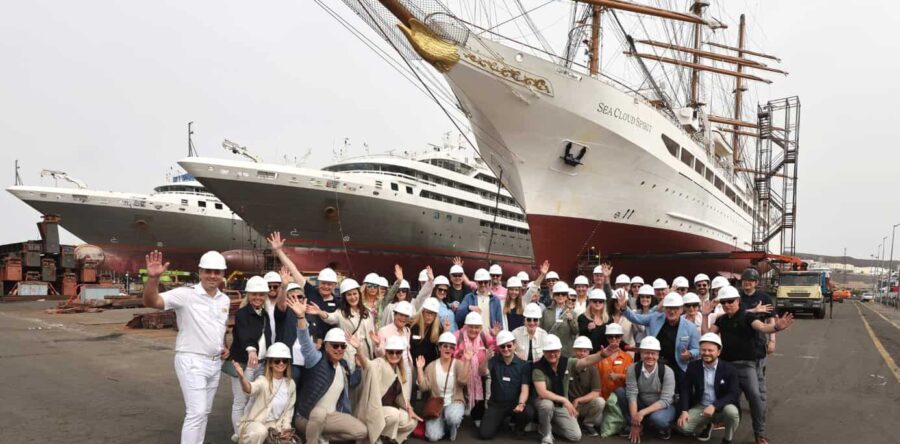 Persönlicher Austausch und Werftbesuch: Highlights des Sea Cloud Partner Events 2026