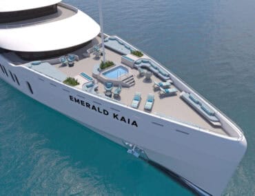 Porträt Emerald Kaia: Luxus und Privatsphäre auf See