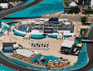 Der MSC Yacht Club am Formula 1 Crypto.com Miami Grand Prix 2026