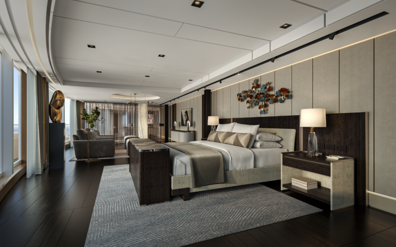 Schlafen wie im Traum: Die Skyview Regent Suite mit 817 m2 Luxus für 25’000 Dollar/Nacht