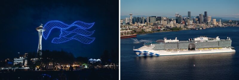 Star Princess feiert Debut in Seattle zum Start der ersten Alaska Saison 2026