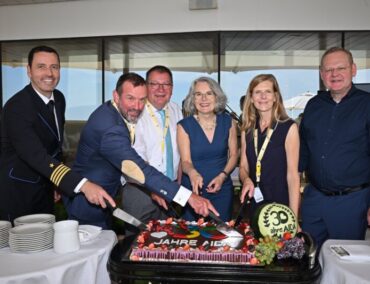 30 Jahre AIDA Cruises – Nachhaltigkeit, Partnerschaft und Leidenschaft am Kieler Hafen
