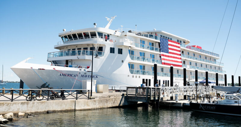 American Maverick in Newport, Rhode Island getauft