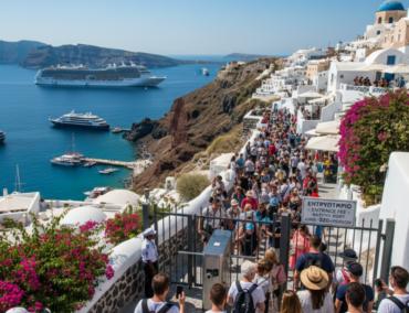 Kreuzfahrtgebühren steigen deutlich – Was Santorin, Mykonos und Barcelona ändern