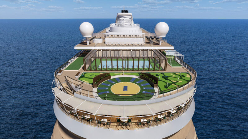 Stilvoll aktiv auf See: Das Solara Sports Deck setzt neue Massstäbe bei Regent