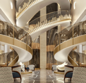 Ein funkelndes Erlebnis: Die Kristallinstallation der Seven Seas Prestige